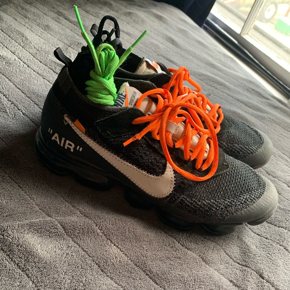 OFF-WHITE NIKE VAPOR-MAX size US 10